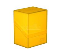 Ultimate Guard Boulder Deck Case 80+ Standard Size Amber Ultimate Guard