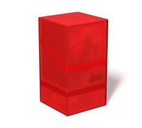 Ultimate Guard Boulder´n´Tray 100+ Ruby, rosso/gita, tinta unita (Getaway Solids)
