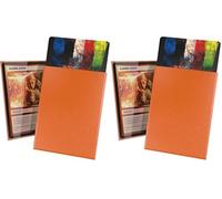 Ultimate Guard Bustine Cortex Standard (100) (66 x 91 mm), Colore: Arancione (Confezione da 2)