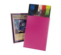 Ultimate Guard Bustine per carte di credito Cortex, formato giapponese, 62 x 89 mm, retro rosa, finitura lucida, non PVC e senza acidi, alta trasparenza