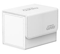 Ultimate Guard CAJA DE CARTAS SIDEWONDER 80+ XENOSKIN MONOCOLOR BLANCO