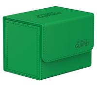 Ultimate Guard CAJA DE CARTAS SIDEWONDER 80+ XENOSKIN MONOCOLOR VERDE
