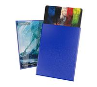 Ultimate Guard, Cortex, 100 custodie esterne per carte da gioco GCC, dimensioni standard, 66 x 91 mm, retro blu, finitura lucida, senza PVC e senza acidi, alta trasparenza