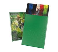 Ultimate Guard, Cortex, 100 custodie esterne per carte da gioco GCC, dimensioni standard, 66 x 91 mm, retro verde, finitura opaca, senza PVC e senza acidi, alta trasparenza