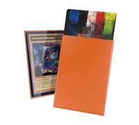 Ultimate Guard Cortex - 60 custodie esterne per carte di credito, dimensioni giapponesi, 62 x 89 mm, retro arancione, finitura lucida, senza PVC e senza acidi, alta trasparenza