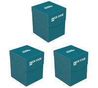 Ultimate Guard Deck Case 100+ Standard Taglia Petrol Blue (Confezione da 3)