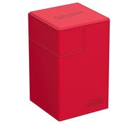 Ultimate Guard Flip`n`Tray 100+ XenoSkin Monocolore rosso Colore: Rosso