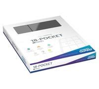 Ultimate Guard Gioco di carte Supreme Pages a 18 tasche con caricamento laterale (grigio, 50 pagine, A4, capacità 900 carte a doppia maniche)