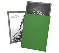 Ultimate Guard-Katana Sleeves Standard Size Green (100) Porta Carte di Credito, Colore Verde, UGD010110HEO