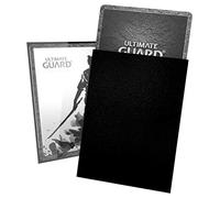 Ultimate Guard- Katana Sleeves Standardgröße, Schwarz (100) Porta Carte di Credito, Colore Nero, Standard Size (66 x 91mm), UGD010112HEO
