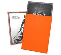 Ultimate Guard- Katana Sleeves Standard Size Orange (100) Porta Carte di Credito, Colore: Arancione, UGD010898HEO