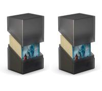 Ultimate Guard- Porta mazzi, Colore Nero, UGD010684 (Confezione da 2)