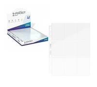 Ultimate Guard Protezione Premium Resistente 9 pagine buste protettive 100 pezzi