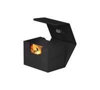 ULTIMATE GUARD SIDEWINDER 80+ Xenoskin BLACK - scatola porta mazzo NERA