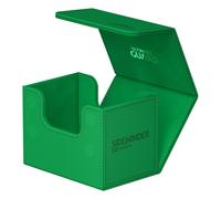 Ultimate Guard CAJA DE CARTAS SIDEWONDER 80+ XENOSKIN MONOCOLOR VERDE