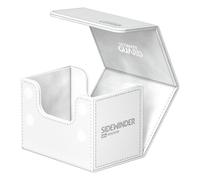 Ultimate Guard CAJA DE CARTAS SIDEWONDER 80+ XENOSKIN MONOCOLOR BLANCO