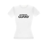 Ultimate Guard T-Shirt Donna Wordmark Bianco (L)