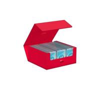 ULTIMATE GUARD Treasurehive 90+ XenoSkin RED - Porta mazzo ROSSO