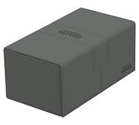Ultimate Guard Twin Flip`n`Tray 200+ XenoSkin Monocolor Grey