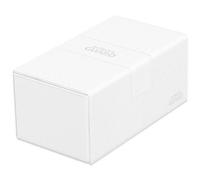 ULTIMATE GUARD - Twin Flip`n`tray 200+ Xenoskin Monocolor - White