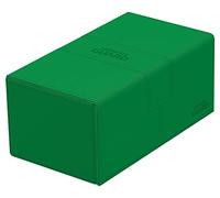 Ultimate Guard Twin Flip`n`Tray 200+ XenoSkin Monocolor Verde Nero