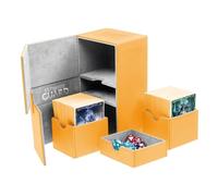 Ultimate Guard - Twin Flip'n'Tray - Deck Case 160+ - XenoSkin Amber