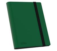Ultimate Guard UGD010206 - Raccoglitore con bustine in plastica a 9 Scomparti FlexXfolio XenoSkin, Colore: Verde