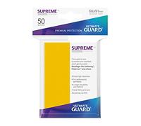 Ultimate Guard UGD010805 Supreme UX Sleeves, Carta da scambio di Dimensioni Standard, Giallo
