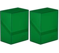 Ultimate Guard UGD010892, Caso Deck Unisex-Adulto, Smeraldo, 76 x 98.5 x 49.9 mm (Confezione da 2)