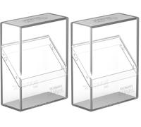 Ultimate Guard UGD011131, Caso Deck Unisex-Adulto, Trasparente, 76 x 98.5 x 35 mm (Confezione da 2)