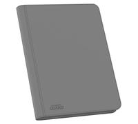Ultimate Guard UGD10213 - Cartellina per Carte da Gioco FlexXfolio Xenoskin, Ogni Pagina Contiene Fino a 9 Carte, Colore: Grigio