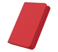 Ultimate Guard Zipfolio 160 8 Pocket Xenoskin Trading Card Folder Rosso Bambini
