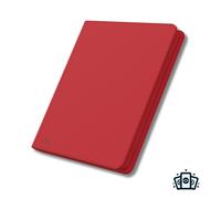 Ultimate Guard 12 pagine tascabili Quadrow rosso Zipfolio Cartella Playset Racco
