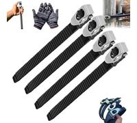 Ultimate Heavy-Duty Grip Lock Strap, Zbad1 Grip Locks Strap, Heavy-Duty Anti-Slip Grips Lock Straps, Reusable Secure Anything for Vehicle, Truck, Motorcycle, Furniture (4PCS)