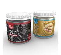 Ultimate Italia - 2 protein cream gusti misti (1 fondente extra dark + 1 arachidi) - Senza Glutine - Low Carb - 2x250g