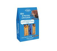 Ultimate Italia - Barretta low sugar proteica al 33% - gusto brownie - 7x20g - senza zuccheri, poche calorie, senza glutine