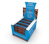 Ultimate Italia - Barretta vegan proteica al 27% - gusto nocciola - 24x40g - senza glutine, senza lattosio, 100% vegetale