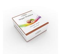 Ultimate Italia - barrette vegan proteiche 27% - snack senza glutine, con vitamine e minerali - 100% vegane - dieta a zona 40-30-30 - gusto nocciola - 12 pz da 40g