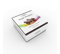 Ultimate Italia - Barrette Vegan Proteiche 27% - Snack Senza Glutine, Vitamine e Minerali - 100% Vegane - Dieta a Zona 40-30-30 - gusto Ciocco caffè - 12 pz da 40g