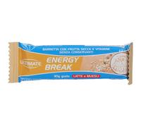 Ultimate Italia Energy Break Barretta Proteica Gusto Latte e Muesli 30
