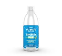 Ultimate Italia - Energy Pur Latte e Menta - 450ml - Integratore alimentare per la funzionalità energetica e depurativa con aminoacidi, estratti vegetali, con minerali e vitamine
