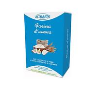 Ultimate Italia - Farina d'avena aromatizzata gusto vaniglia e cocco 450g - con vitamine