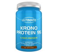 Ultimate Italia - Krono Protein 95-1kg - gusto cacao - 6 fonti di proteine a rilascio graduale e 5 aminoacidi che nutrono i muscoli per ore