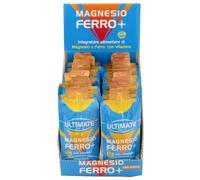 Ultimate Italia - Magnesio Ferro + gusto Arancia 24x30ml - Integratore Alimentare di Magnesio e Ferro