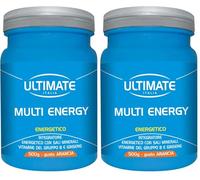 Ultimate Italia Multi Energy Arancia, 500 gr (Confezione da 2)