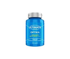 Ultimate Italia - Optika - 36 cps - Un aiuto nutrizionale ricco di ingredienti utili per il benessere dell'occhio e della vista