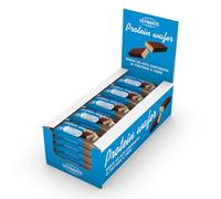 Ultimate Italia - Protein Wafer Choco Yogurt - 25 pz da 35g - Snack ad alto contenuto di proteine e fibre ricoperto di cioccolato al latte