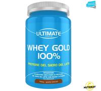 Ultimate Sport Whey Gold 100% Integratore Proteico Gusto Nocciola 750 g