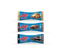 Ultimate-Italia | Wow Protein Bar | Box da 24 barrette proteiche da 30gr assortite nei gusti Banana Caramel, Choconut, Creamcookie
