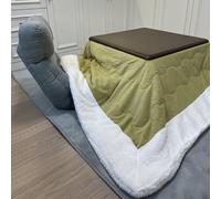 Ultimate Japanese Kotatsu Set: tavolo completo + futon + riscaldamento Set con termostato regolabile a risparmio energetico e design per un comfort tutto l'anno - perfetto per case uffici e idee